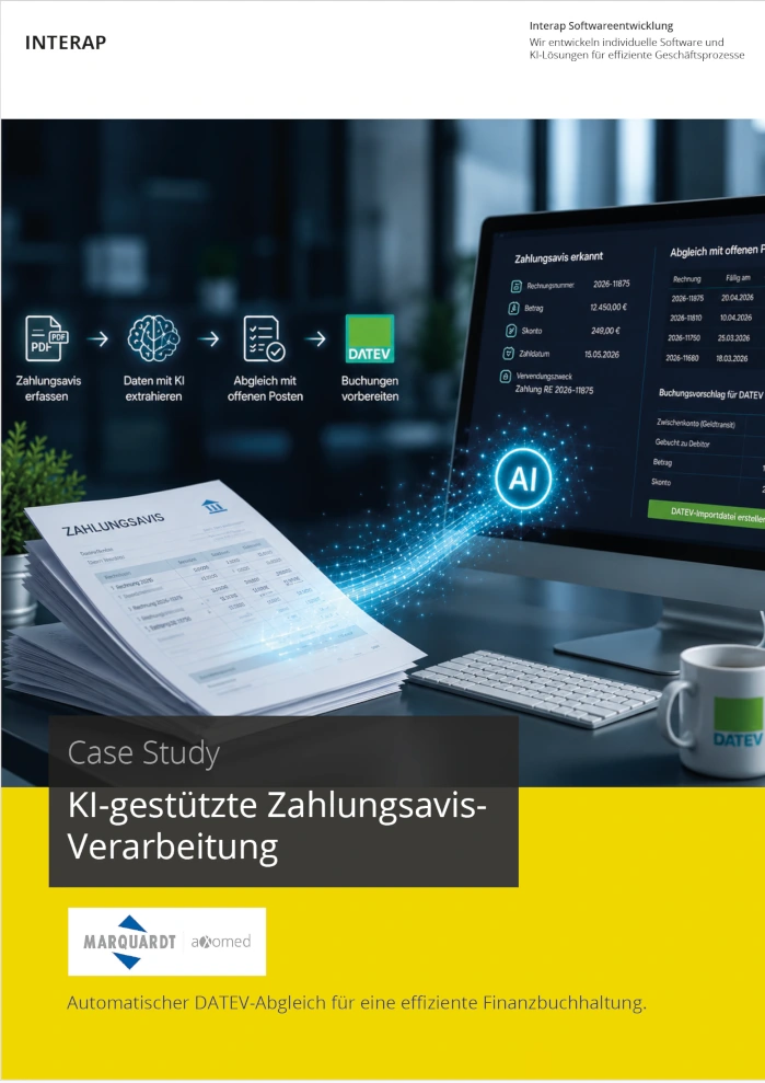 Case study AI-powered payment advice processing