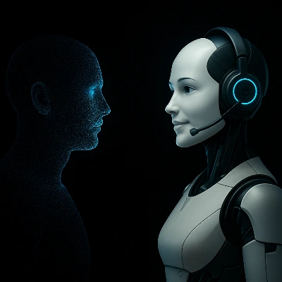Visualization of an AI product assistant