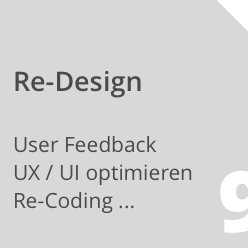 Softwareentwicklung Re-Design