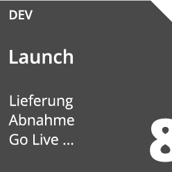 Softwareentwicklung Launch